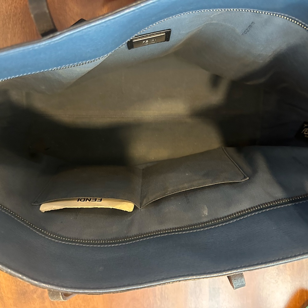 Fendi Medium Black Monster Tote - Picture 4 of 8